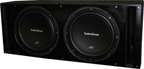   Rockford Fosgate P1S412x2 vented box